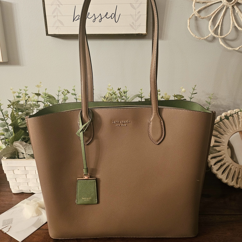 Kate Spade Large Suite Work Tote in Acorn